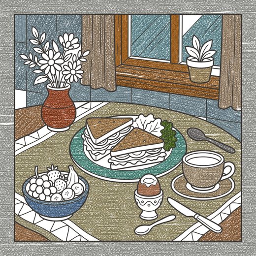 ラメで塗った見本